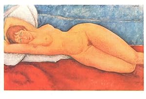 Modigliani Venus Vers 1918 Oslo Painting Postcard