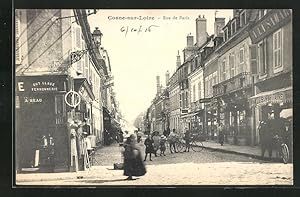 Carte postale Cosne-sur-Loire, Rue de Paris