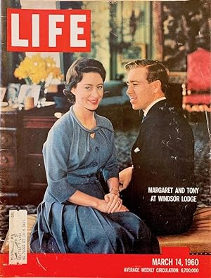 Life Magazine March 14 1960: (Princess Margaret and Antony Armstrong-Jones cover)