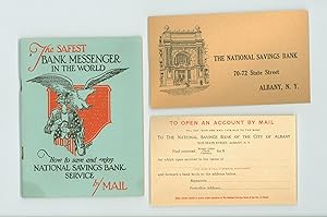 The Safest Bank Messenger in the World, Published in 1923 by The National Savings Bank, Albany NY...