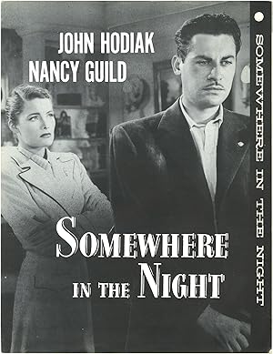 Somewhere in the Night (Original Pressbook for the 1946 film)