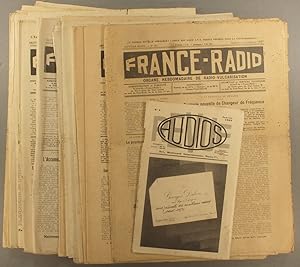 France-Radio 1931-1932. Organe hebdomadaire de radio-vulgarisation. 14 numéros entre le N° 320 ( ...