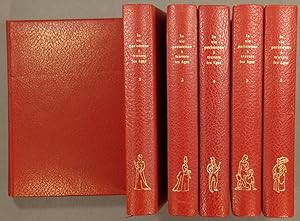 La vie parisienne à travers les âges. En 6 volumes. Exemplaire numéroté.