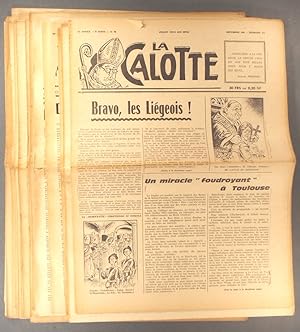 La Calotte. Mensuel. 16 numéros entre le N° 68 de février 1961 et le N° 103 de mai 1964. Série in...