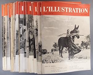 L'Illustration 194/1841 : 27 numéros entre le 17 août 1940 et le 5 avril 1941. 27 numéros. (5084 ...