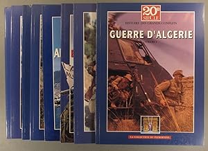 Volumes 1 à 8. Histoire des grands conflits. Guerre d'Algérie, série complète. 1998-2002.