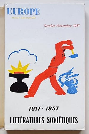 1917-1957 LITTERATURES SOVIETIQUES. Revue EUROPE, n° 142-143 octobre novembre 1957