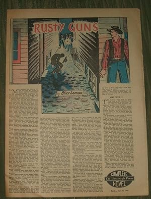 "Rusty Guns" The Pittsburgh Press Complete Novel Sunday Oct 28, 1945