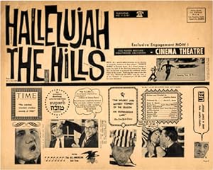 Hallelujah the Hills with Scorpio Rising (Promotional broadside)