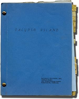 Island Women [Calypso Island] (Original screenplay for the 1958 film, Marie Windsor's copy)