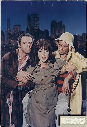 Luv (Original oversize double weight color photograph of Jack Lemmon, Elaine May, and Peter Falk ...