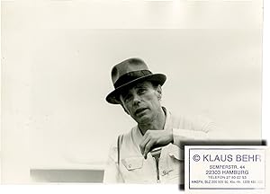 Joseph Beuys, 1982 (Original double weight photograph)
