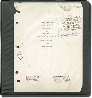 A Separate Peace (Original screenplay archive for the 1972 film)
