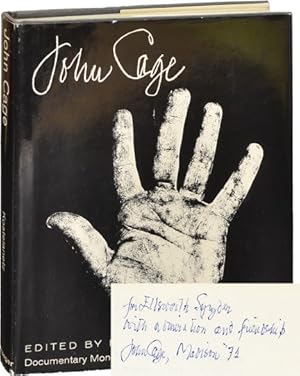 John Cage (First Edition, inscribed to Ellsworth Snyder in 1971)