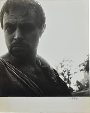 James Mason on the set of "Julius Caesar" (1952)