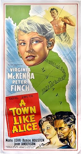 A Town Like Alice (Original UK three-sheet poster for the 1956 film)