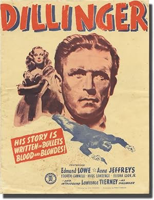 Dillinger (Original program for the 1945 film)