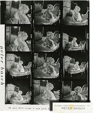 The Man with the Golden Arm (Original contact sheet from the 1955 film)