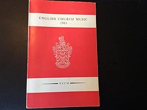 English Church Music 1963: A collection of essays