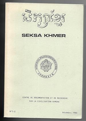 SEKSA KHMER - n°1-2 de 1980