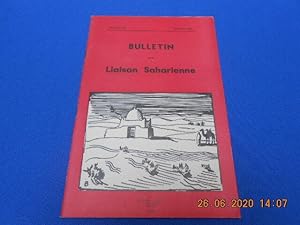 Bulletin de liaison Saharienne. N°10 OCT. 1952