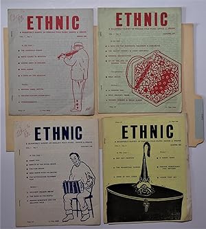 ETHNIC; A Quarterly Survey of English Folk Music, Dance, and Drama. Vol.1, Nos. 1-4, January-Autu...