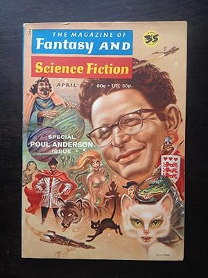 THE MAGAZINE OF FANTASY AND SCIENCE FICTION VOL. 40 NO. 4 APRIL 1971: Bruno