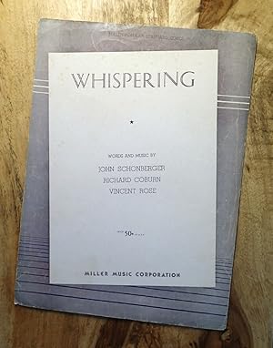 WHISPERING : Revised Edition 624-2, Miller Popular Standard Series