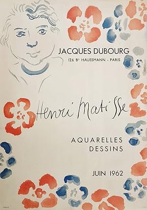 Aquarelles, Dessins. Portrait de Marguerite.