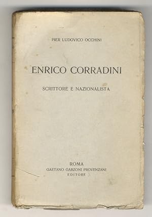 Enrico Corradini scrittore e nazionalista.