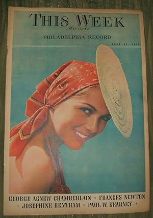 This Week Magazine Section Philadelphia Record Jun 25, 1939