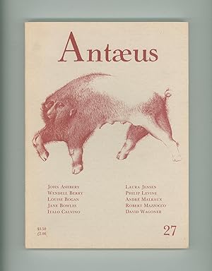 Antæus 27, published in the Autumn of 1977, under the editorship of Daniel Halpern. It is a fan...