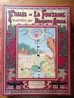 Fables de la Fontaine illustré par Rabier 1999 - de LA FONTAINE Jean - Réimpression de celle de 1...