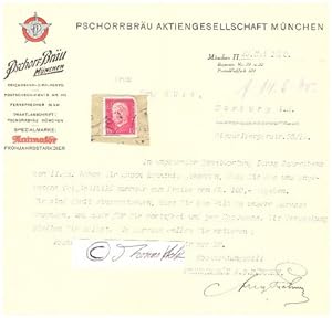 AUGUST PSCHORR (1862-1935) Geheimer königlich-bayerischer Kommerzienrat und Generaldirektor der P...