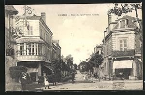 Carte postale Cosne-sur-Loire, Rue du Quatorze Juillet