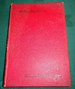Simonetta. (Silent Film photoplay edition).
