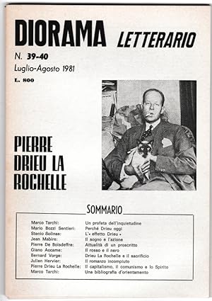 Pierre Drieu La Rochelle [Diorama letterario, 39-40]