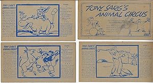 Tony Sarg's Animal Circus: Picture Story Album (Unused!)