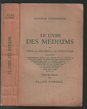 Livre des médiums ou Guide des médiums et des évocateurs (sans date d'édition)
