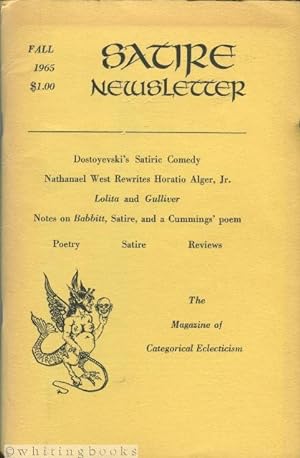 Satire Newsletter, Volume III, Number 1, Fall 1965