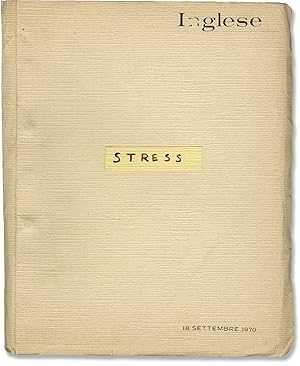 Oasis of Fear [Stress] (Original screenplay for the 1971 film)