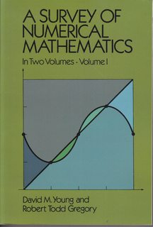 A Survey of Numerical Mathematics - Volume I