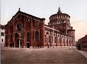 Italia, Milano. Chiesa Sta. Maria delle Grazie.