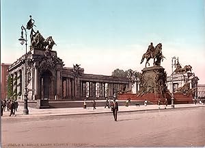 Deutschland, Berlin. Kaiser Wilhelm I.- Denkmal. Totalansicht.