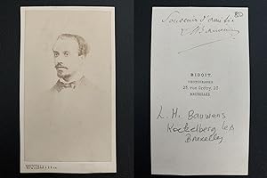 L. M. Bauwens, naturaliste, Koekelberg lez Bruxelles, 1872