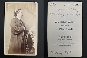 Ludwig Koch, médecin et arachnologiste, Nürnberg, 1872