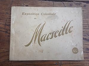Exposition Coloniale de MARSEILLE en 1906 . PHOTOGRAPHIES L.L
