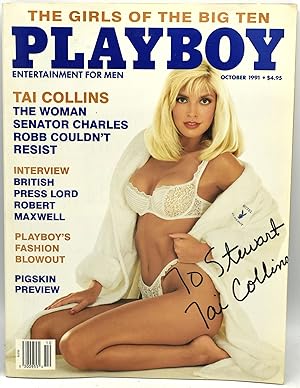 [MAGAZINES] PLAYBOY. OCTOBER 1991. TAI COLLINS