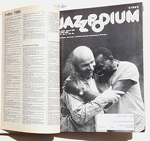 Jazzpodium. - 35. Jahrg. / 1986, Nr. 1 bis 12. - (gebundener Zeitschrift / Jahrgangsband)