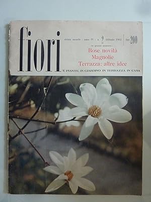 FIORI E PIANTE Rivista mensile Anno IV n.° 2 Febbraio 1961